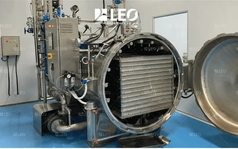 Minh họa tiệt trùng trong ngành thực phẩm