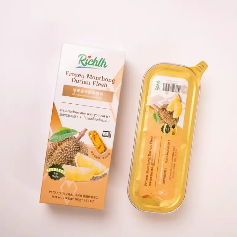 Sầu riêng cấp đông xuất khẩu sang thị trường nước ngoài