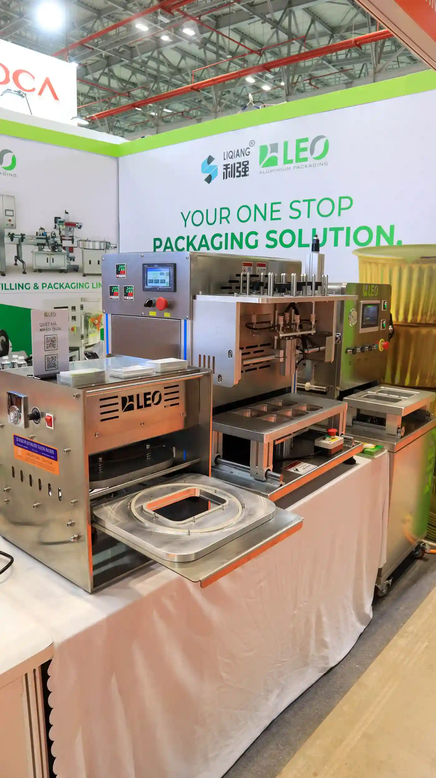 Gian hàng LEO tại triển lãm Vietfood & Beverage Propack 2025  