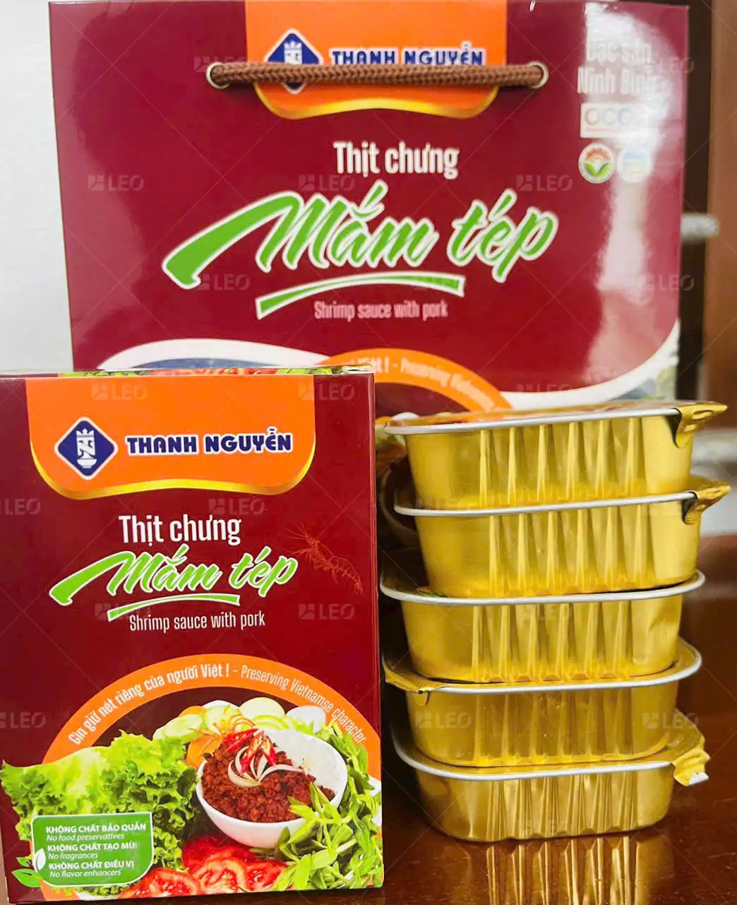 Mắm tép được phân phối trong hệ thống siêu thị