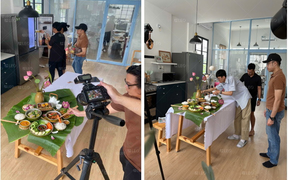 Đội ngũ Marketing của LEO đang làm việc