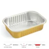 Thông số kích thước khay nhôm 480ml LEO miệng 161x110mm