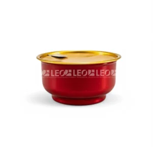 Ảnh nghệ thuật chén nhôm tròn 300ml kèm nắp seal tiện lợi