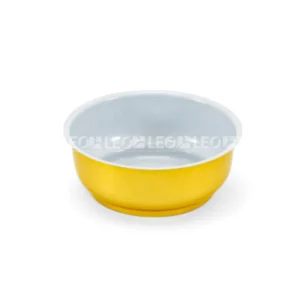 Cận cảnh độ sâu lòng chén nhôm tròn 60ml từ LEO Aluminum Packaging