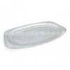 Cận cảnh độ sâu lòng khay nhôm oval 1500ml từ LEO Aluminium Packaging