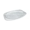 Cận cảnh độ sâu lòng khay nhôm oval 780ml từ LEO Aluminium Packaging