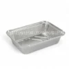 Cận cảnh lòng khay nhôm phổ thông hình chữ nhật 1040ml từ LEO Aluminium Packaging