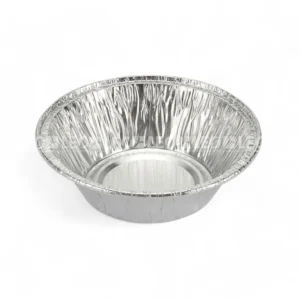 Cận cảnh độ sâu lòng khay nhôm phổ thông tròn 55ml từ LEO Aluminium Packaging