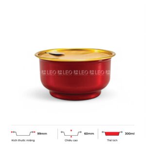 Chén nhôm tròn 300ml