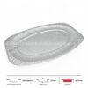Khay nhôm oval 2670ml 1 Khay nhôm oval 2670ml