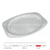 Khay nhôm oval 300ml 2 Khay nhôm oval 300ml