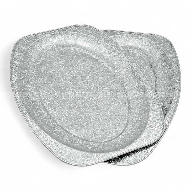 Khay nhôm oval 300ml 5 Khay nhôm oval 300ml