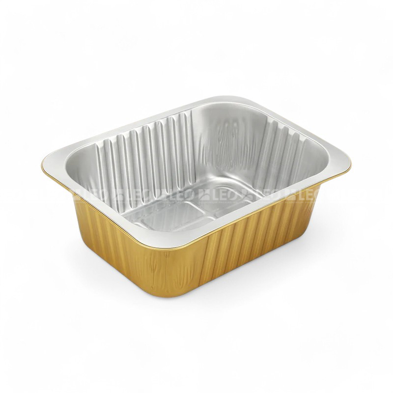 Khay nhôm chữ nhật cao cấp 1775ml 4 Khay nhôm cao cấp chữ nhật 1775ml