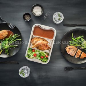 Khay nhôm cao cấp chữ nhật 4500ml