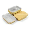 Nắp seal nhôm & nắp nhựa đi kèm cho Khay nhôm chữ nhật cao cấp 750ml LEO Aluminium Packaging
