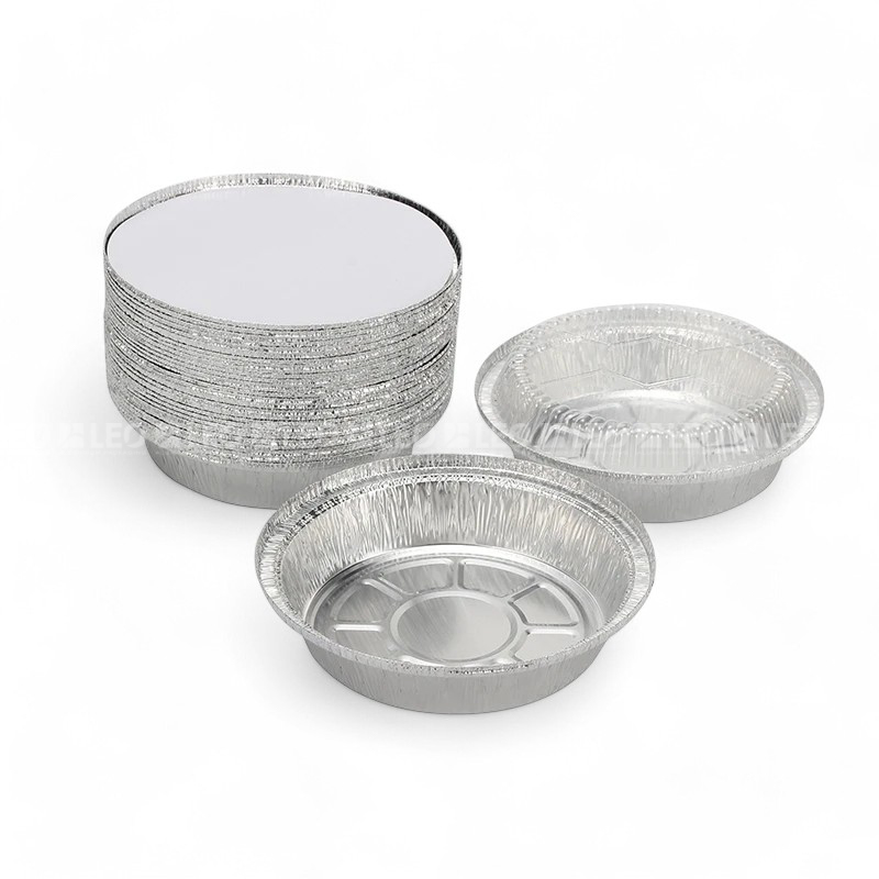 Khay nhôm tròn 670ml 5 Khay nhôm tròn 670ml