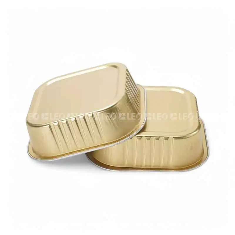Khay nhôm vuông cao cấp 100ml 6 Khay nhôm vuông cao cấp 100ml