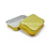 Mặt đáy khay nhôm chữ nhật cao cấp 3588ml từ LEO Aluminium Packging, diện tích bề mặt vô cùng rộng rãi
