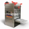 Máy cán màng khay nhôm đơn (1 vị trí) từ LEO Aluminium Packaging