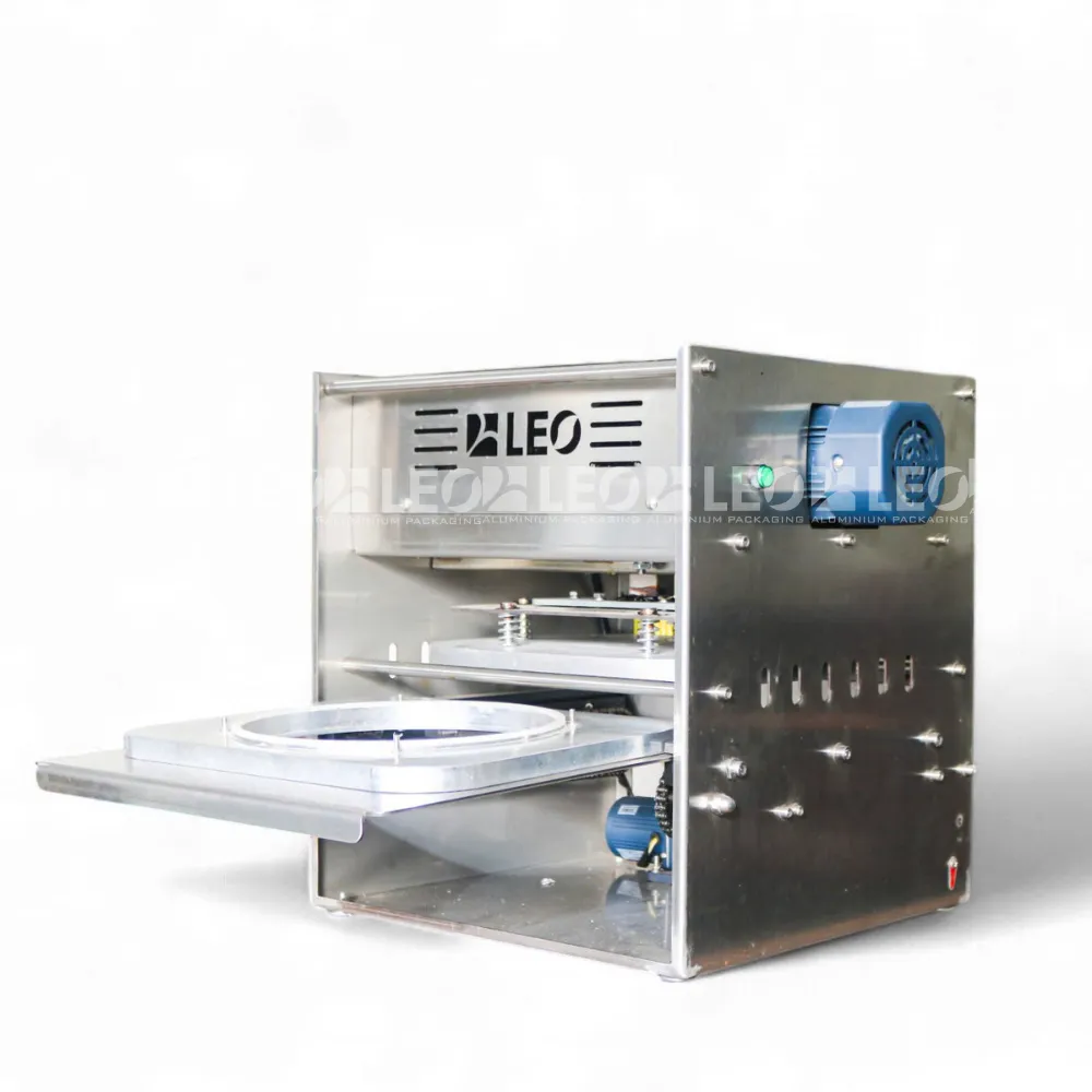 Máy ép seal nhôm đơn (1 vị trí) từ LEO Aluminium Packaging