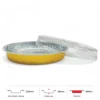 Thông số kích thước khay nhôm tròn cao cấp 900ml LEO miệng 242mm, chiều cao 29mm