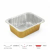 Thông số kích thước khay nhôm 1775ml LEO miệng 221x168mm, chiều cao 75mm