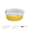 Thông số kích thước khay nhôm tròn cao cấp 4000ml LEO miệng 280mm, chiều cao 85mm