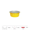 Thông số kích thước khay nhôm tròn cao cấp 450ml LEO miệng 128mm, chiều cao 50mm