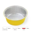 Thông số kích thước khay nhôm tròn cao cấp 5000ml LEO miệng 280mm, chiều cao 109mm