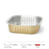 Thông số kích thước khay nhôm vuông cao cấp 100ml LEO miệng 90x90mm, chiều cao 25mm