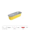 Thông số kích thước khay nhôm bánh hình chữ nhật cao cấp 200ml LEO miệng 166x64mm, chiều cao 38mm