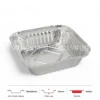 Thông số kích thước khay nhôm vuông phổ thông 540ml LEO miệng 156x156mm, chiều cao 43mm