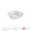 Thông số kích thước khay dĩa nhôm tròn phổ thông 1020ml LEO miệng 212mm, chiều cao 47mm