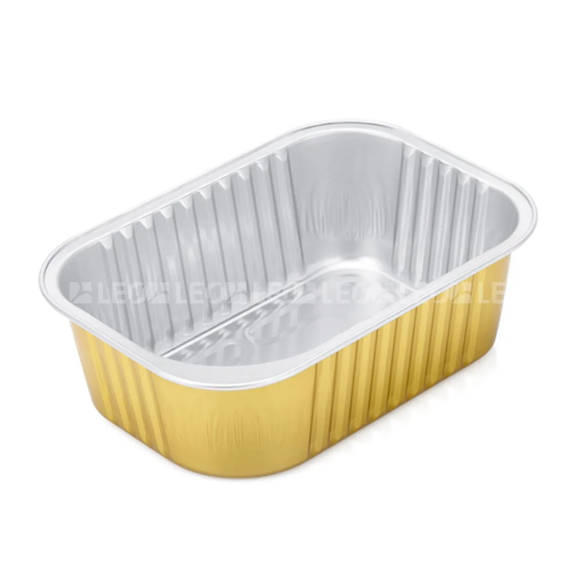 Khay nhôm chữ nhật cao cấp 660ml - Ảnh 2