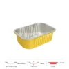 Thông số kích thước khay nhôm 660ml LEO miệng 161x110mm