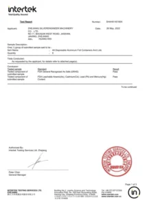 Chứng chỉ FDA_LEO