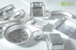 Tổng hợp các mẫu khay nhôm tròn, chữ nhật và khay chia ngăn dùng một lần màu bạc thương hiệu LEO