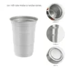 Chi tiết sản phẩm ly nhôm 450ml từ LEO Aluminium Packaging: miệng ly, thân ly, đáy ly