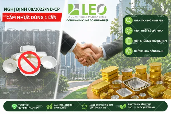 Nghị định cấm nhựa và cách LEO đồng hành cùng các doanh nghiệp