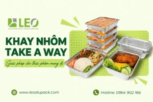 Chọn khay nhôm đựng cơm theo khẩu phần và món ăn