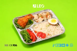 Chọn khay nhôm đựng cơm theo khẩu phần và món ăn